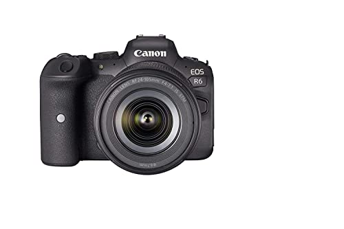 Cámara 4K Cámara de sistema de formato completo Canon EOS R6 - carcasa + lente