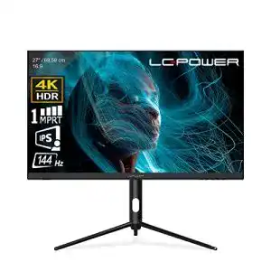 4k monitor 27 zoll lc power 27 zoll 4k ultra hd 144hz gaming