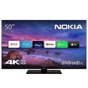 50 zoll fernseher nokia 50 zoll 120cm 4k uhd smart android tv