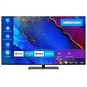 55 zoll fernseher medion x15567 md 30128 1388 cm uhd