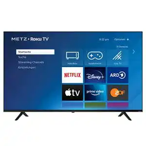 55 zoll fernseher metz blue roku tv 4k uhd smart tv 55 zoll