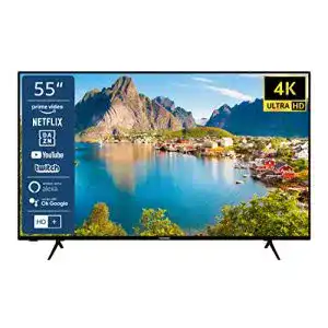 55 zoll fernseher telefunken xu55sn550s 55 zoll smart tv
