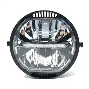 7 zoll led scheinwerfer alchemy parts led motorrad scheinwerfer 178mm