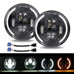 7 zoll led scheinwerfer yuguang paar 7 led arbeitslicht 200w 20000lm
