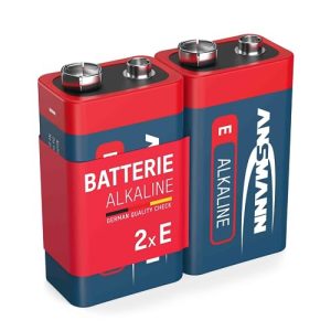 9V-Batterie Ansmann Red Alkaline Batterie 9V E-Block 6F22 Longlife