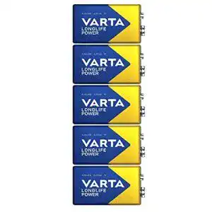 Varta High Energy 4922 9V Batterie für Geräte mit hohem Energiebedarf