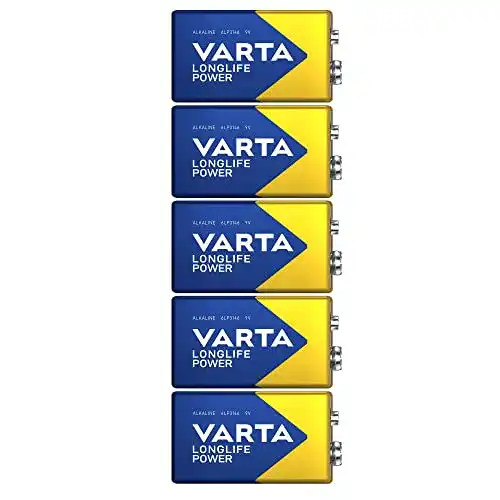 Varta High Energy 4922 9V Batterie für Geräte mit hohem Energiebedarf