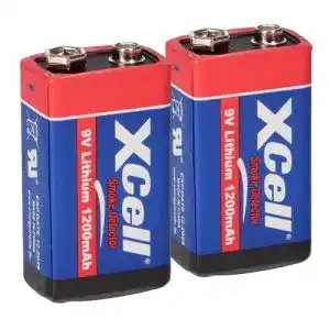 9v batterie wsb battery 2x batterie lithium 9 volt block 1200mah 9v
