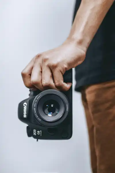 Câmera Canon SLR