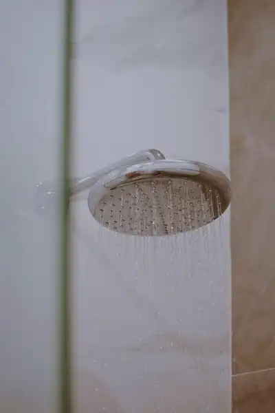 Cabeça de chuveiro de poupança de água