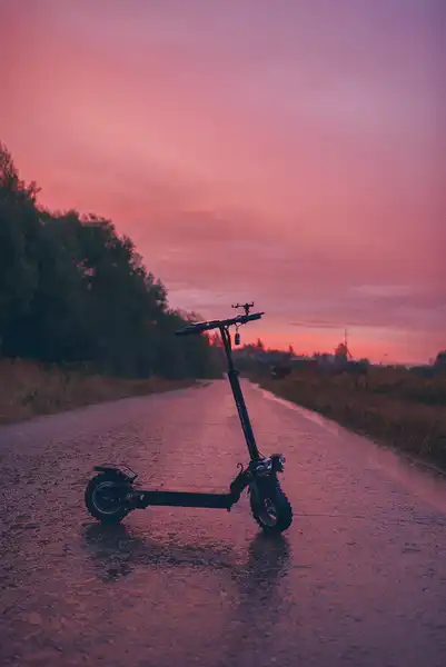 Sokak yasal e-scooter