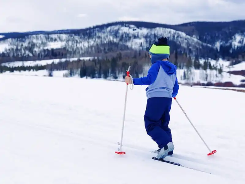barns skidor