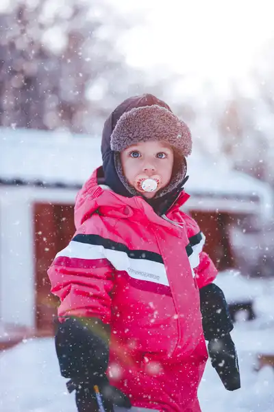 Luvas de neve para crianças