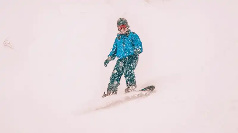 Snowboard bağlama