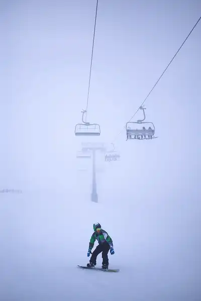 Snowboard wall mount