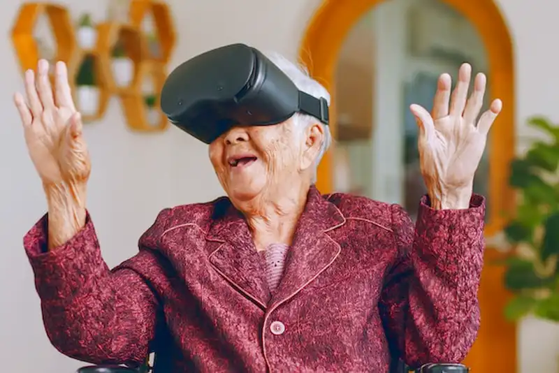 Virtuella verkligheten glasögon