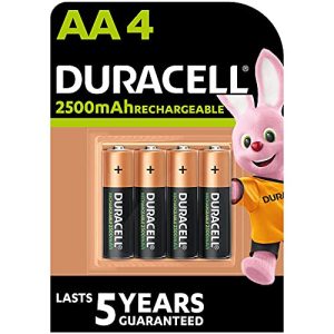 AA-Akku Duracell Akku AA, wiederaufladbare Batterien AA, 4 Stück - aa akku duracell akku aa wiederaufladbare batterien aa 4 stueck 1