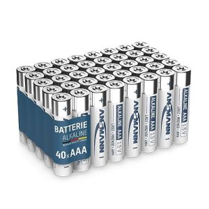 AAA-Batterie Ansmann Batterien AAA Alkaline Größe LR03 – AAA