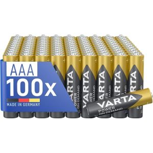 AAA-Batterie Varta Batterien AAA, 100 Stück, Power on Demand