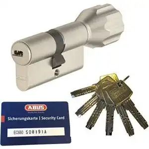 Abus schliesszylinder abus ec660 eck660 profil knaufzylinder laenge