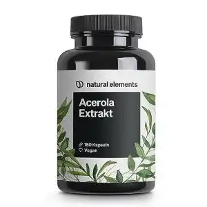 Acerola kapseln natural elements acerola extrakt mit vitamin c