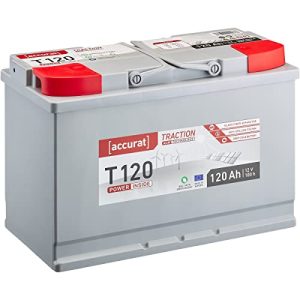 AGM-Batterie 120Ah Accurat Traction T120 AGM Batterie – 12V, 120Ah