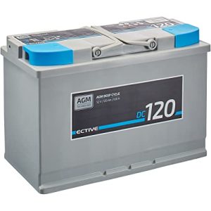 AGM-Batterie 120Ah ECTIVE DC120 AGM Deep Cycle Versorgungsbatterie