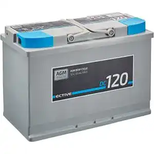 Agm batterie 120ah ective dc120 agm deep cycle versorgungsbatterie