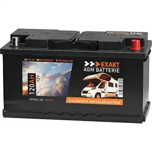 Agm batterie 120ah exakt agm batterie 120ah 12v solarbatterie