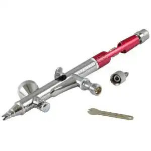 Airbrushpistole agora tec at airbrush pistole kit at ada 03 red