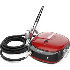 Airbrushpistole oasser airbrush set kompressor dual action 3 modi