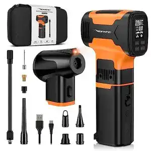 Akku kompressor veeape 3in1 elektrische luftpumpe 160psi tragbar