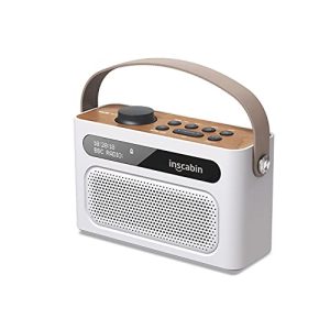 Akku-Radio Inscabin M60 Tragbarer DAB/DAB + FM-Digitalradio