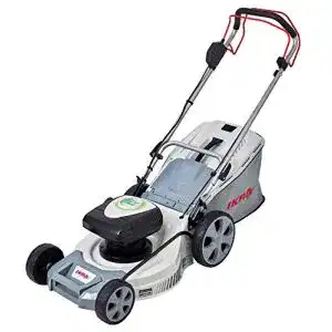 Akku rasenmaeher fuer grosse flaechen ikra rasenmaeher mulcher