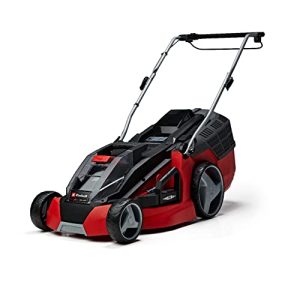 Cordless lawn mower with wheel drive