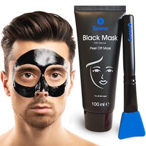 Aktivkohle-Maske Soena Das ORIGINAL – ® for MEN Black Mask