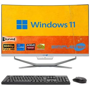 All-in-One-PC 24 Zoll SIMPLETEK – All in One Display Curved 24″