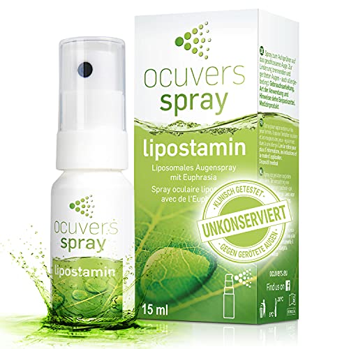 Allergie-Augentropfen ocuvers Lipostamin Augenspray