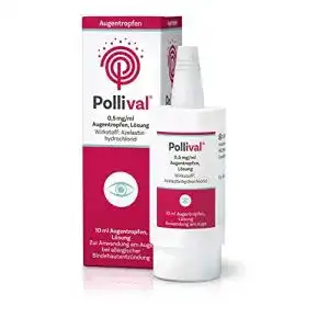 Allergie augentropfen pollival augentropfen