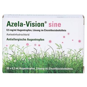 Allergie-Augentropfen Veasion Azela-Vision Sine 0,5 mg/ml