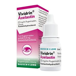 Allergie-Augentropfen Vividrin Azelastin Augentropfen 0,5 mg/ml