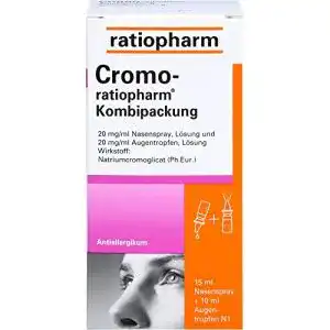 Allergie nasenspray ratiopharm cromo kombipackung