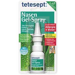 Spray nasal contre les allergies tetesept spray gel nasal