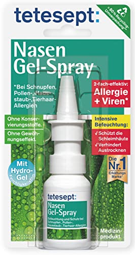 Spray nasal contre les allergies tetesept spray gel nasal