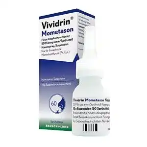 Allergie nasenspray vividrin mometason heuschnupfennasenspray