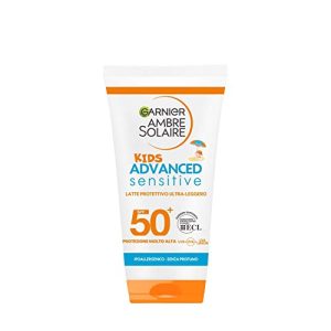 Crème solaire anti-allergie Garnier Mini Advanced Sensitive Kids IP50+
