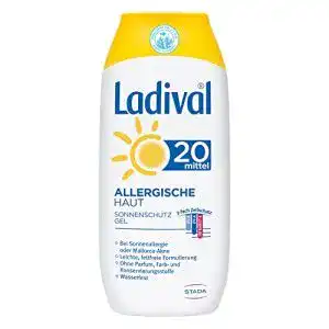 Allergie sonnencreme ladival allergische haut sonnenschutz gel 1