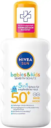 Allergie-Sonnencreme Nivea Sun für Babys und Kinder mit hohem Schutz