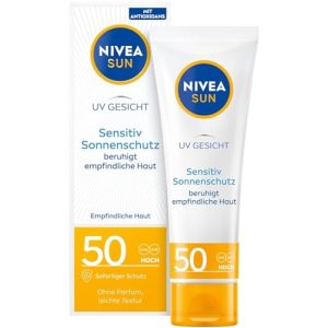 Allergie-Sonnencreme NIVEA SUN UV Gesicht Sensitiv - allergie sonnencreme nivea sun uv gesicht sensitiv