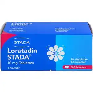 Allergietabletten loratadin stada 10 mg tabletten 100 st
